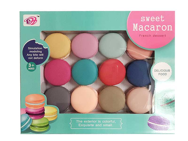 Latex Macarone Biscuit(12in1) toys