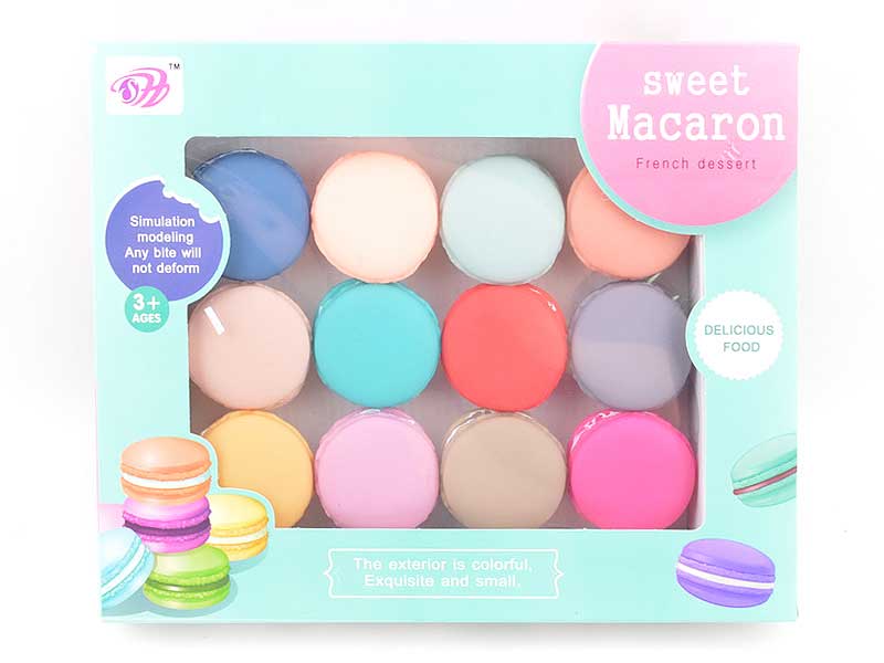 Latex Macarone Biscuit(12in1) toys