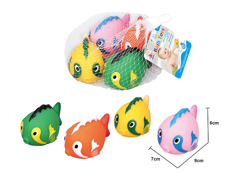 Latex Fish(4in1) toys