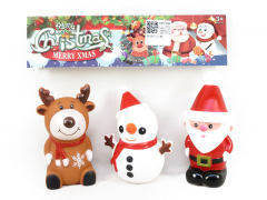 Latex Santa Claus & Snowman & Elk