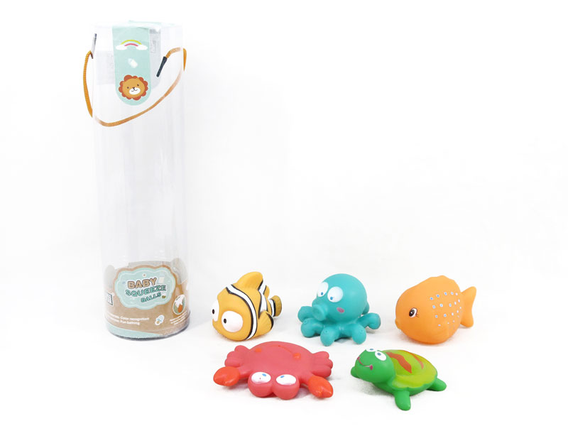 Latex Sea Animal(5in1) toys