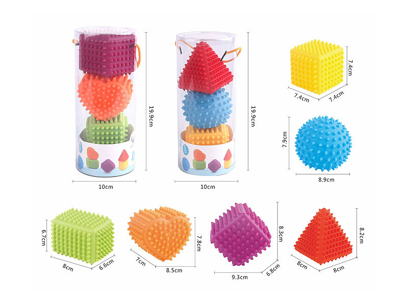 Latex Geometry(3in1) toys