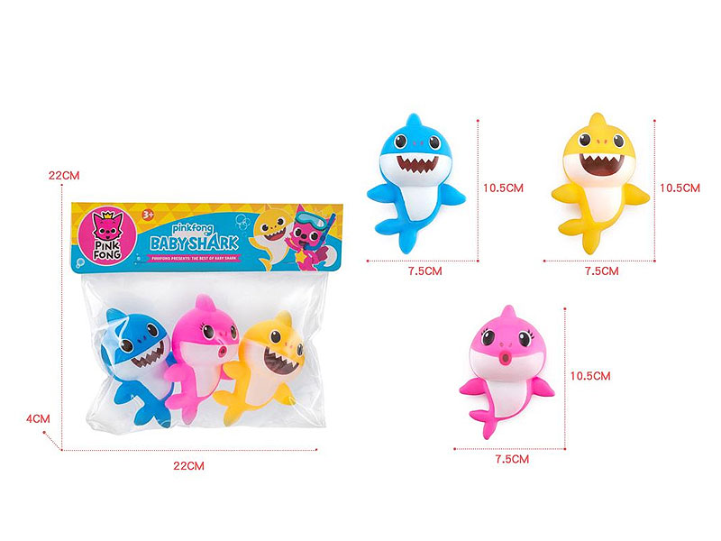Latex Shark Baby(3in1) toys