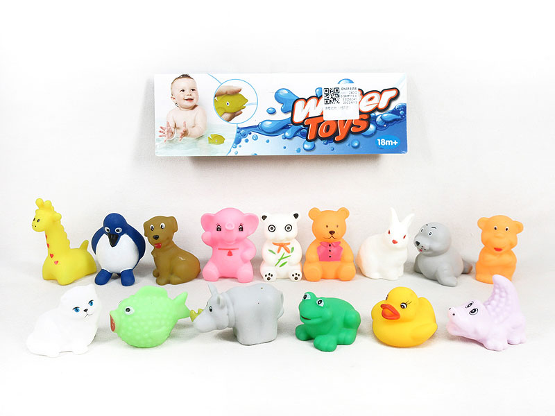 Latex Animal(15in1) toys