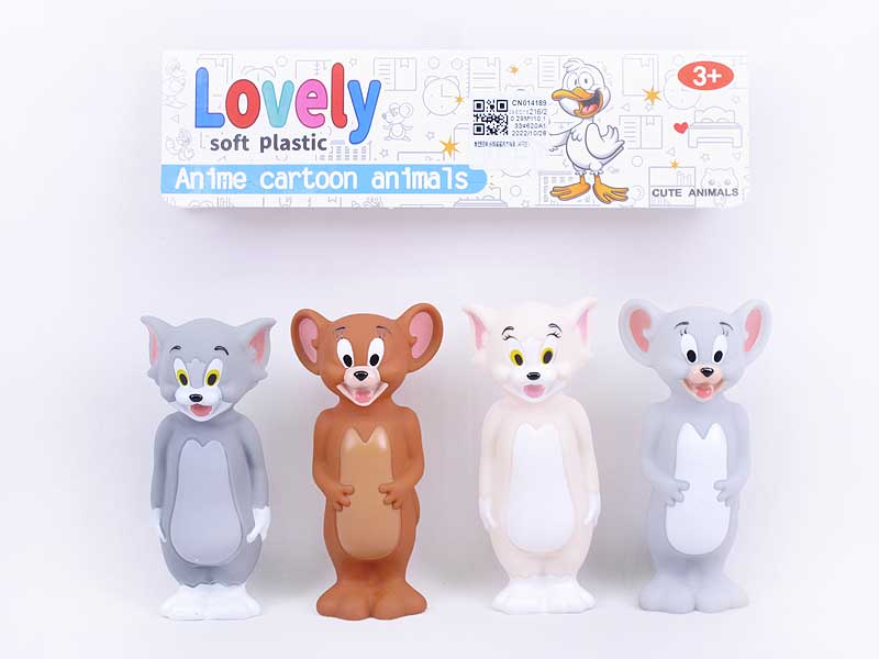 Latex Cat And Mouse(4in1) toys