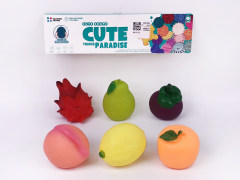 Latex Fruit(6in1) toys