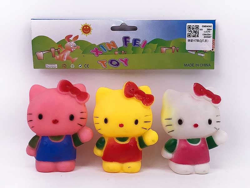 Latex KT Cat(3in1) toys