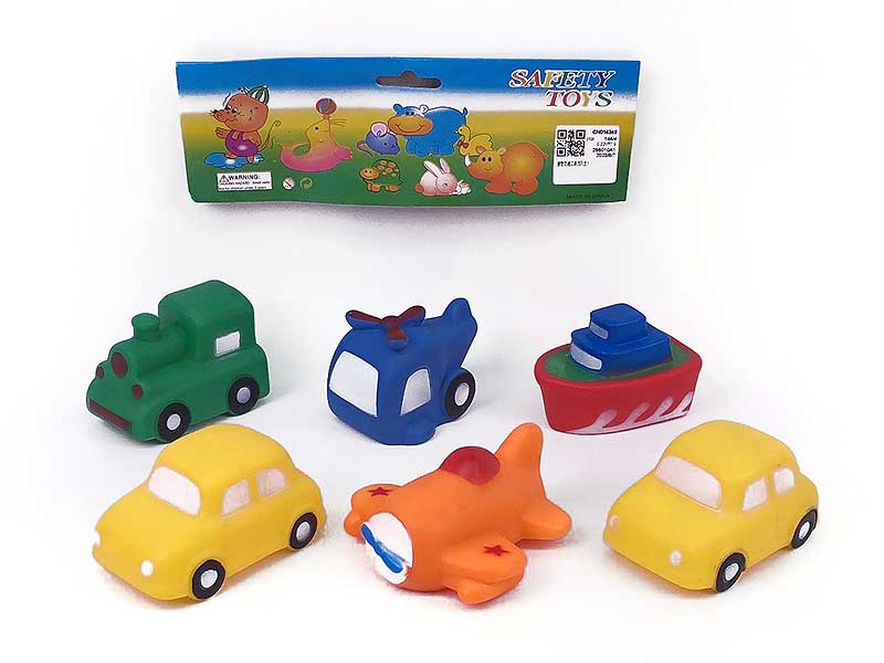 Latex Vehicle(6in1) toys