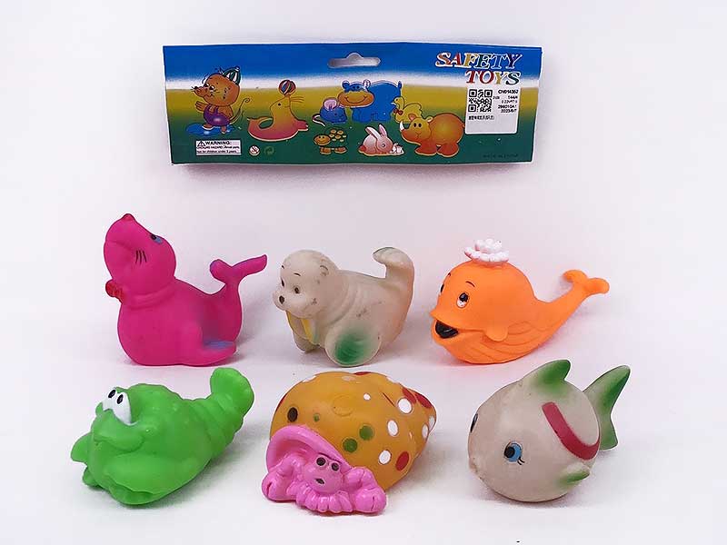 Latex Sea World(6in1) toys