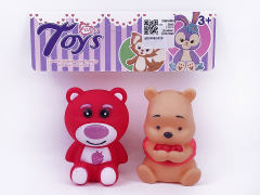 Latex Strawberry Bear & Winnie Bear