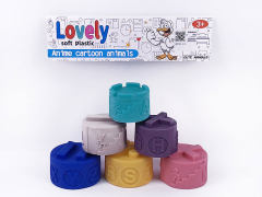 Latex Letter Tower(6in1) toys