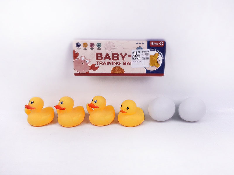 Latex Duck & Egg toys