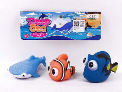 Latex Fish(3in1) toys