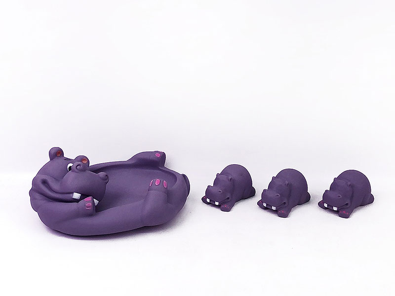 Latex Hippopotamus(4in1) toys