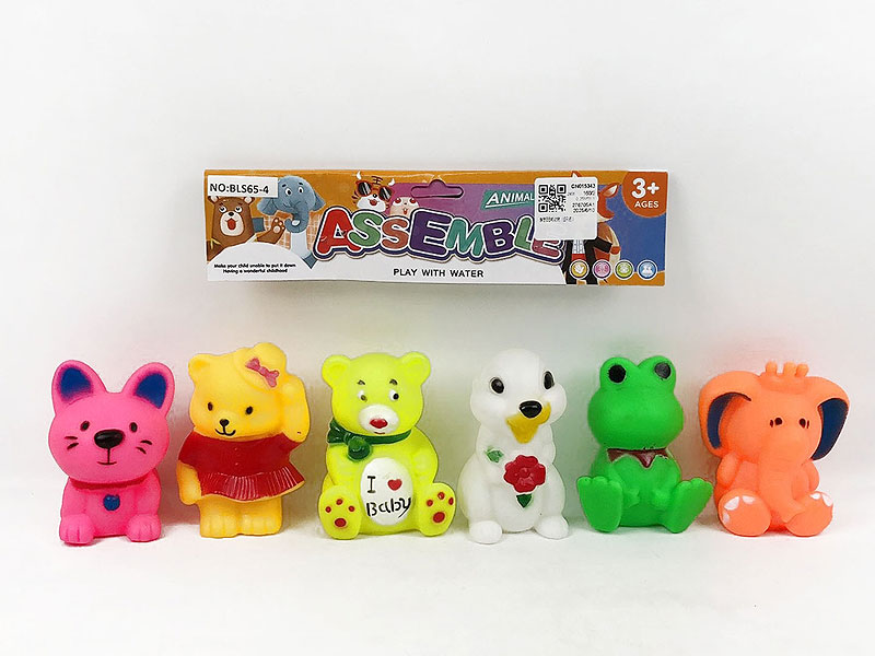 Latex Animal(6in1) toys