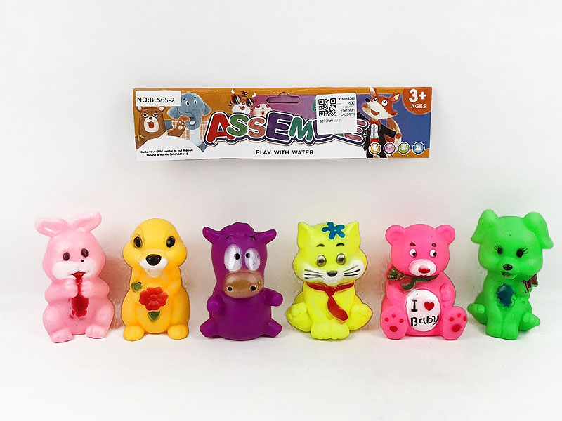 Latex Animal(6in1) toys