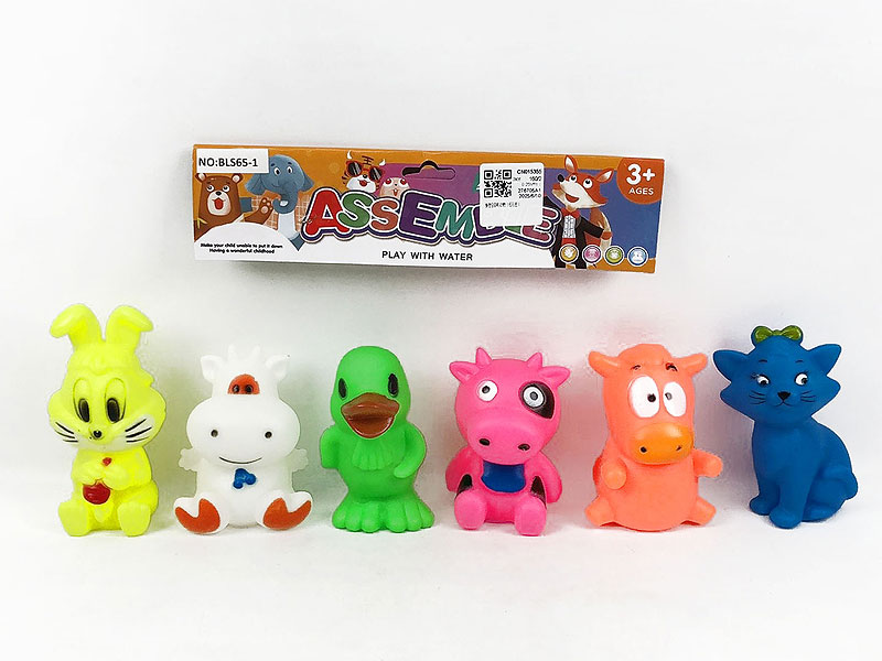 Latex Animal(6in1) toys