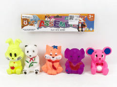 Latex Animal(5in1) toys