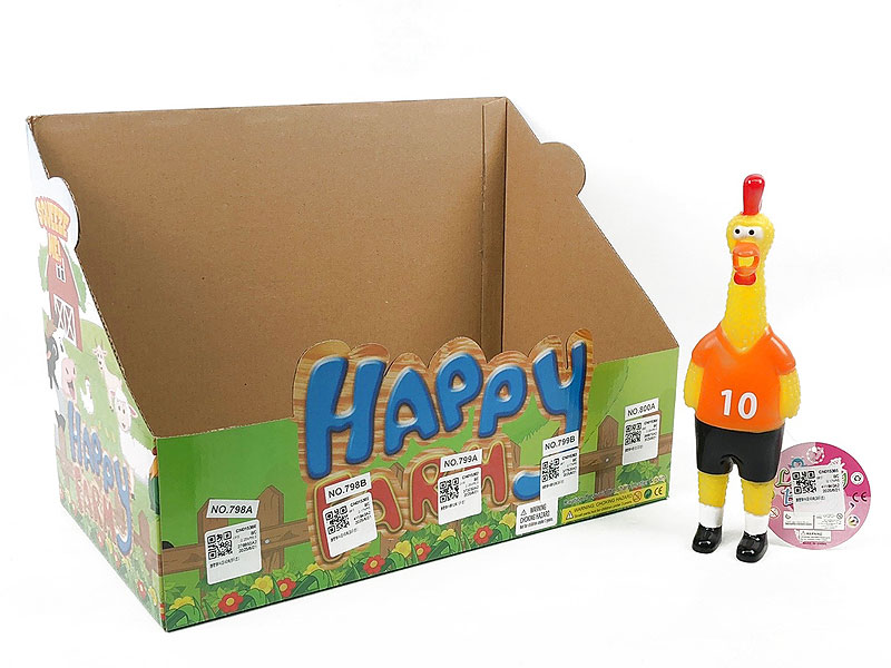 Latex Chicken W/S(24in1) toys