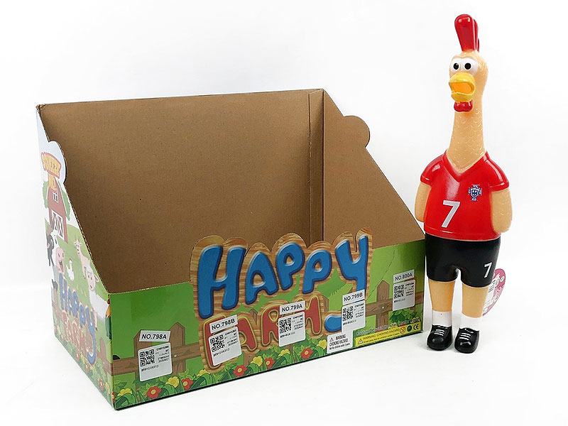 Latex Chicken W/S(8in1) toys