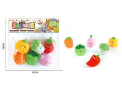 Latex Vegetable(6in1) toys
