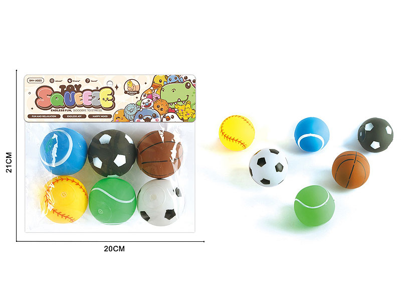 Latex Ball(6in1) toys