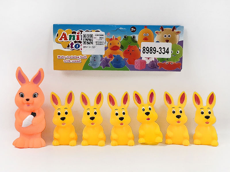 Latex Rabbit(7in1) toys