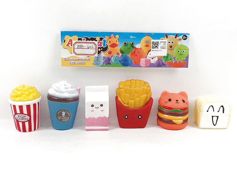 Latex French Fries Set(6in1) toys