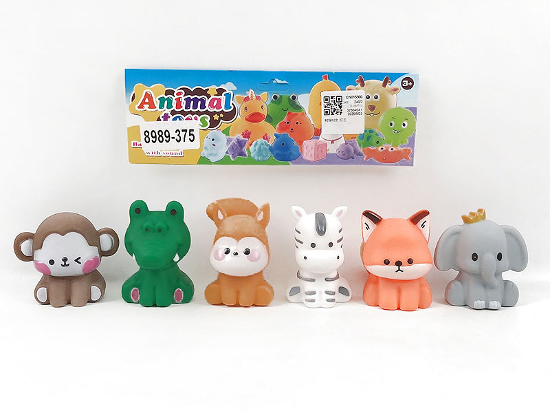 Latex Animal(6in1) toys