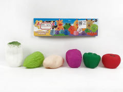 Latex Vegetable(6in1) toys
