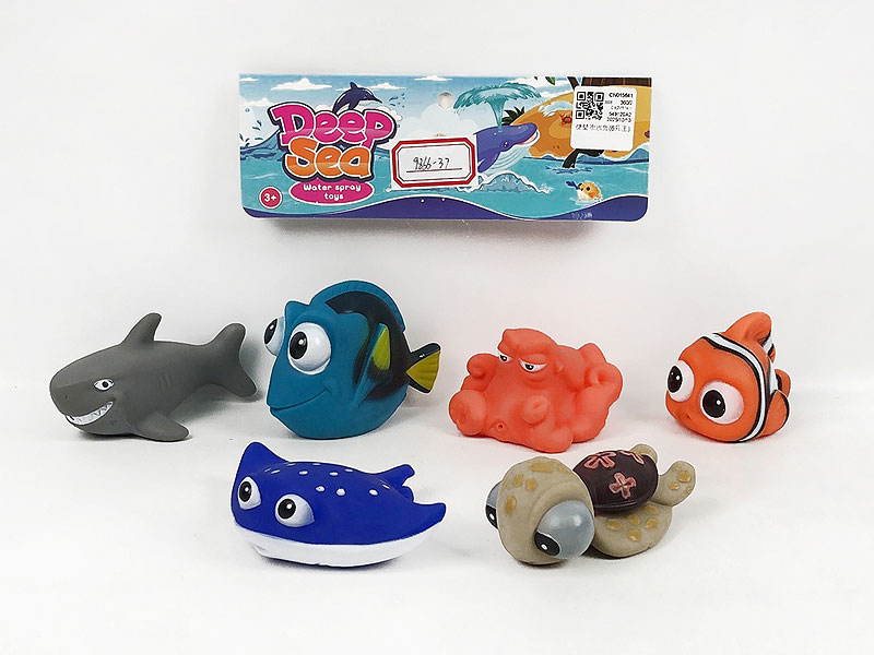 Latex Fish(6in1) toys