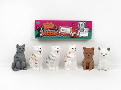 Latex Cat(6in1) toys