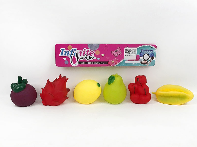 Latex Fruit(6in1) toys