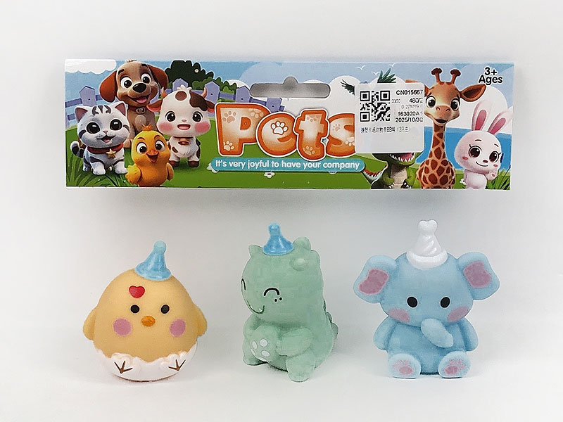 Latex Animal(3in1) toys