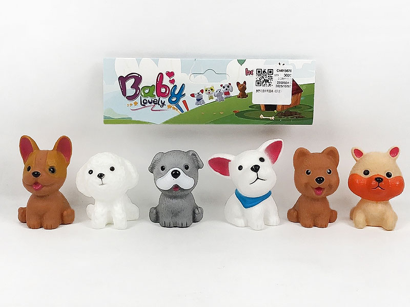 Latex Dog(6in1) toys