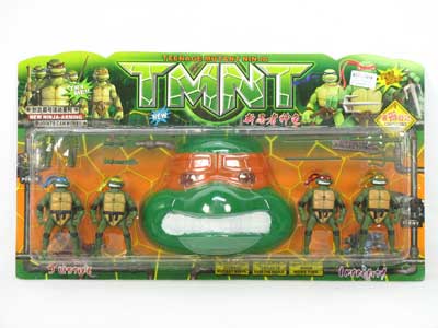 Turtles Set W/L & Mask(4in1) toys