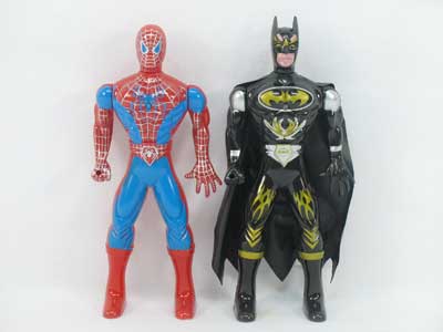 Spider Man & Bat Man W/L(2S) toys