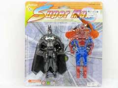 Spider Man & Bat Man(2in1) toys