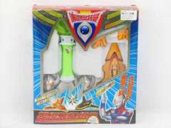 Super Man & Flashlight Stick & Super Man(4in1)