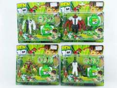 BEN10  Emitter & Beast(4S) toys