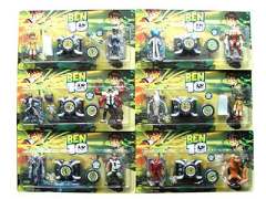 BEN10 Set (6S) toys