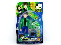 BEN10 Doll W/L_IC & Flying Disk toys