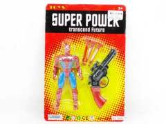 Spider Man W/L & Soft Bullet Gun toys