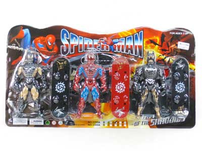 Super Man W/L & Skate Board (3in1) toys