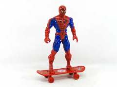 Spider Man W/L & Skate Board 