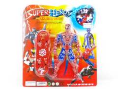 Spider Man W/L & Skate Board  toys