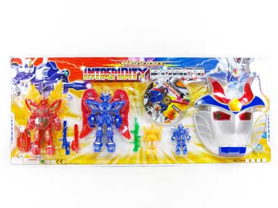 Robot W/L & Mask(4in1) toys