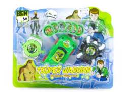 Ben10 Disk Emitter & Pull Back Car toys