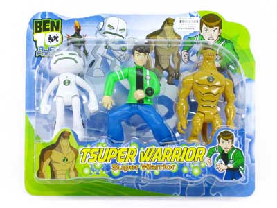 BEN10 Doll W/L_M & Super Man toys