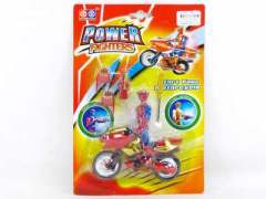 Transforms Motorcycle & Man(4C) toys